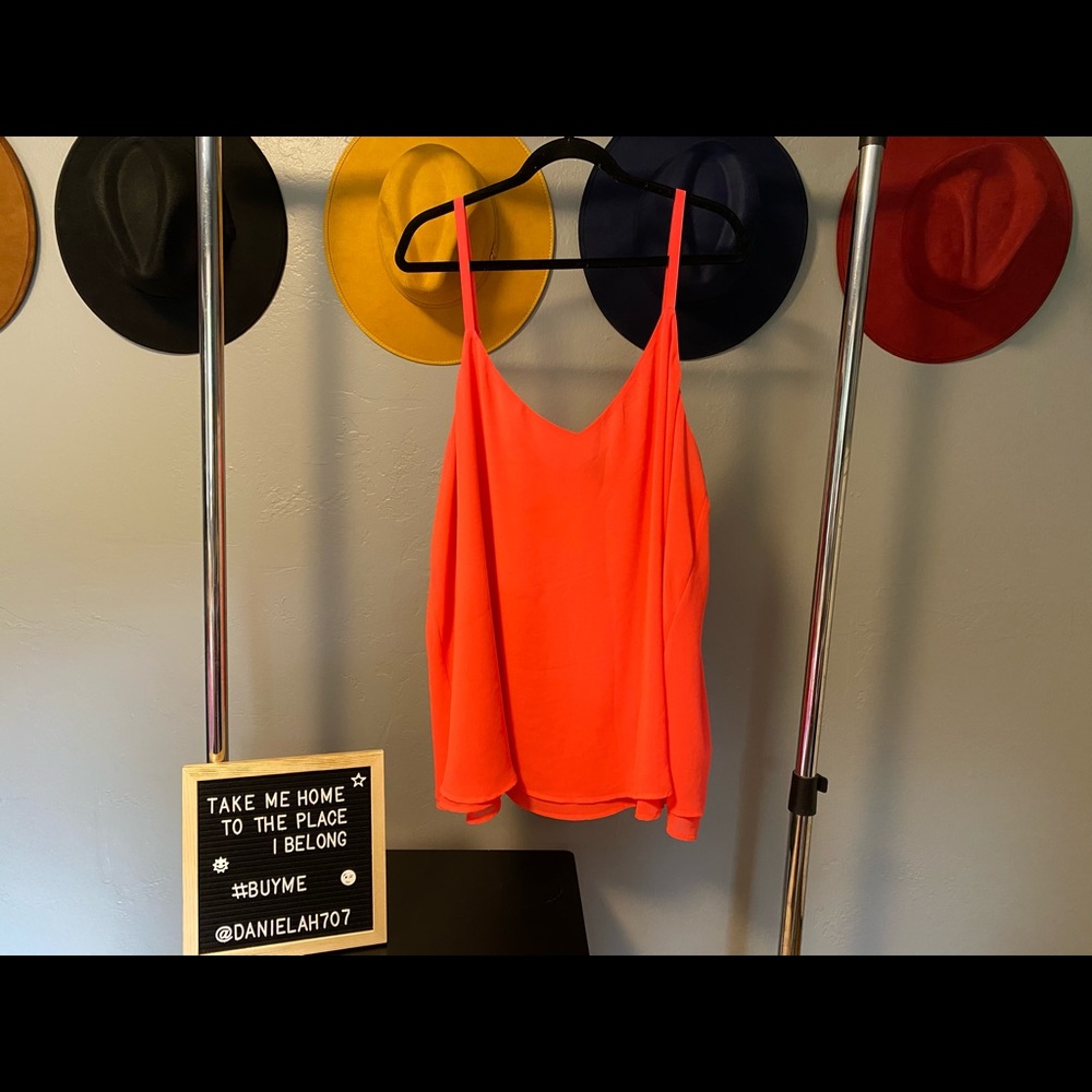 Torrid chiffon double layer cami